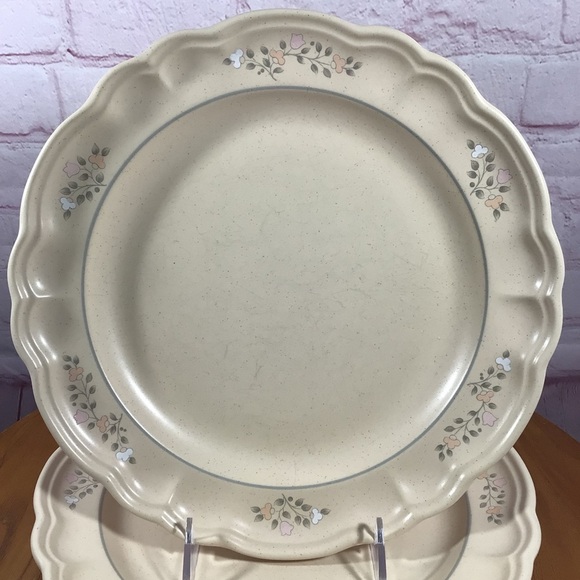Vintage Pfaltzgraff Remembrance Dinner Plates - Set of 2 - Picture 2 of 6